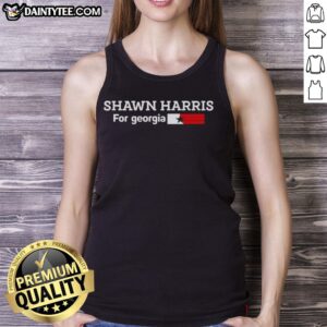 Nice Shawn Harris for Georgia tank top featuring vibrant design and comfortable fit, perfect for casual wear.