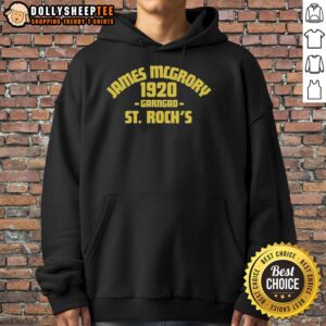 Alt Text: Official James McGrory 1920 Garngad St. Rochs Hoodie featuring vintage design and club logo. Perfect for fans!