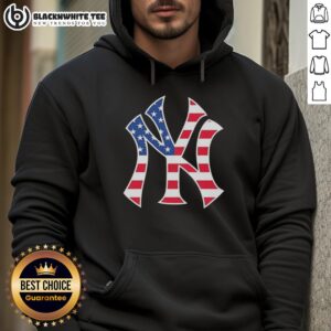 Awesome New York Yankees Military Appreciation Red White Blue Hoodie, featuring patriotic colors and team logo for fans.