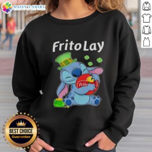 Top Stitch Hug Frito Lay Logo St. Patrick's Day Sweatshirt featuring festive design and vibrant colors for holiday celebrations.