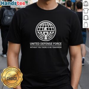 Nice United Defense Force T-Shirt featuring a bold logo and comfortable fit for fans of the United Defense Force.