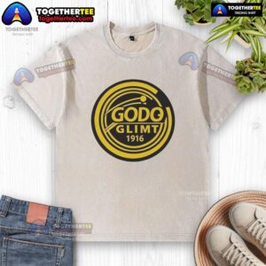Top Godo Glimt 1916 Team washed t-shirt showcasing vintage football design, perfect for fans and collectors.