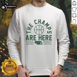 Nice Southwest Silverhawks Basketball sweatshirt celebrating the champs bringing the championship back to LNK.