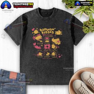 Nice Blowin' Kisses: 9 Techniques featured on a Love Bug washed t-shirt, showcasing a trendy design and playful vibe.