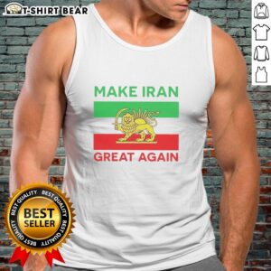 Original Make Iran Great Again 2026 tank top promoting Free Iran message with bold design and vibrant colors.