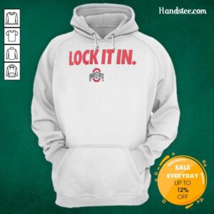 Good Ohio State Buckeyes 2026 Lock It In Hoodie featuring vibrant team colors and logo, perfect for fans and supporters.