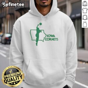 Cozy Hot Iowa Cornets hoodie in vibrant colors, perfect for fans to show their team spirit and stay warm.