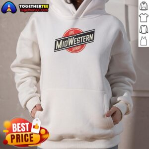 Alt Text: Awesome-Ope-Im-Midwestern-Sorry-Hoodie in cozy fabric, showcasing a fun Midwestern pride design perfect for casual wear.