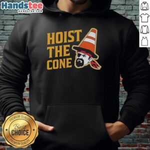 Alt Text: Premium Hoist The Cone Pirates Hoodie featuring a stylish design and vibrant colors for fans and streetwear lovers.