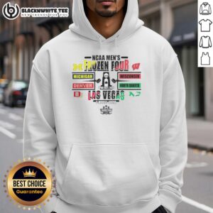 Awesome NCAA Hockey 2026 Frozen Four Las Vegas hoodie featuring bold graphics and a stylish design for fans.