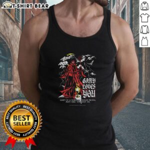 Top-Gary-Loves-You-Faith-The-Unholy-Trinity-Tank-Top featuring a bold graphic design for stylish and unique fashion.