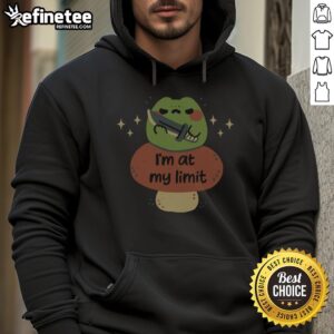 Premium 'I'm At My Limit' hoodie in a stylish design, perfect for casual wear and expressing your limits fashionably.