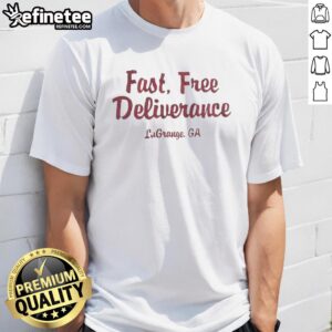 Top Fast Free Deliverance T-Shirt featuring a bold graphic design, perfect for casual wear and expressing your style.