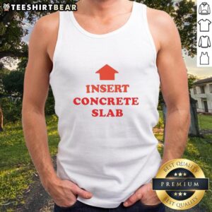 Nice insert concrete slab tank top featuring a stylish design, perfect for summer outfits and casual wear.