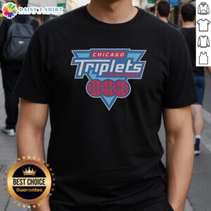 Awesome Big3 Chicago Triplets logo T-shirt featuring vibrant design and team colors for fans and supporters.