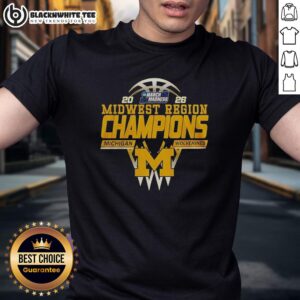 Good Michigan Wolverines Midwest Region Champions 2026 T-Shirt