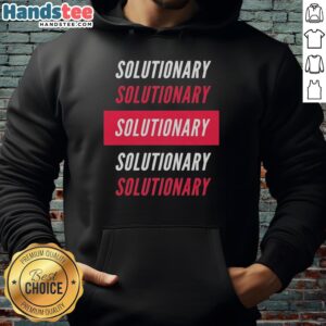 Official Real Solutionary Hoodie in stylish design, perfect for casual wear and showcasing your unique style.