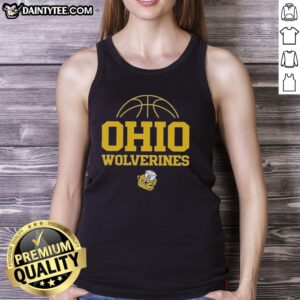 Stylish Awesome Ohio Wolverines tank top featuring vibrant colors and a comfortable fit, perfect for game day or casual wear.