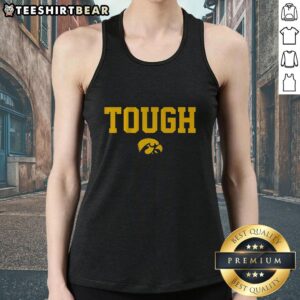 Stylish Top Iowa Basketball Tough Tank Top in vibrant colors, perfect for fans showing team spirit during games.