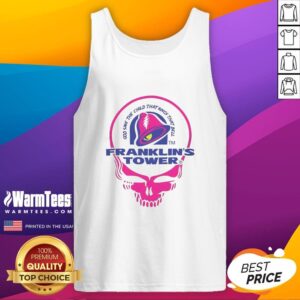 Good Franklins Tower God The Child That Rings That Bell tank top featuring vibrant design and unique graphics.