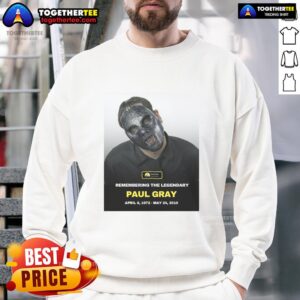 Hot Tribute Paul Gray, founding bassist of Slipknot, featured on a stylish sweatshirt design for fans.