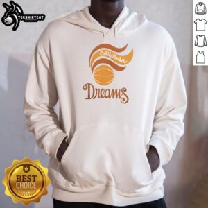 Stylish Nice California Dreams basketball hoodie in vibrant colors, perfect for casual wear and sports enthusiasts.