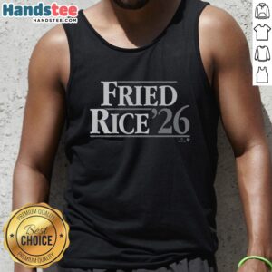 Nice Max Fried Ben Rice 26 tank top design featuring vibrant colors and sports graphics for fans and fashion enthusiasts.