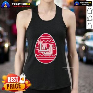 Awesome Liberty Union Easter Egg Tank Top featuring vibrant colors and festive design, perfect for spring celebrations.