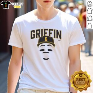 Premium Konnor Griffin Blank Face T-Shirt featuring a minimalist design in high-quality fabric, perfect for casual wear.
