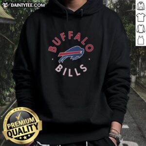 Hot Buffalo Bills Circle Hoodie featuring team logo, vibrant colors, and cozy design for fans and supporters.