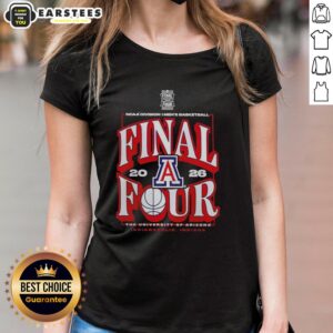 Awesome Arizona Wildcats 2026 NCAA Men's Basketball Tournament March Madness Final Four ladies tee shirt design.