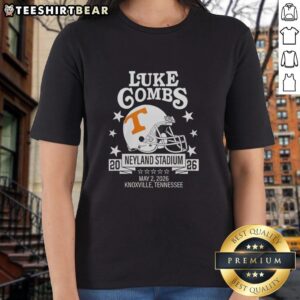 Alt Text: Good Tennessee Volunteers X Luke Gombs ladies tee at Neyland Stadium, Knoxville, TN, May 2, 2026.