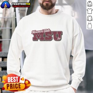 Premium Missouri State Est 1905 Maroon Sweatshirt showcasing logo and cozy design for fans and alumni.