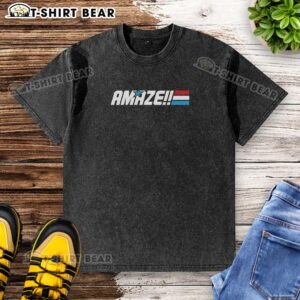 Official Amaze Washed T-Shirt in soft cotton, showcasing a relaxed fit and stylish design for casual wear.