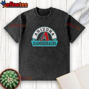 Top Arizona Diamondbacks Phase Banner Arch Washed T-Shirt in vibrant colors, perfect for fans and casual wear.