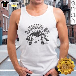 Pretty Riddikulus Spider roller skates tank top featuring a whimsical design inspired by Harry Potter.