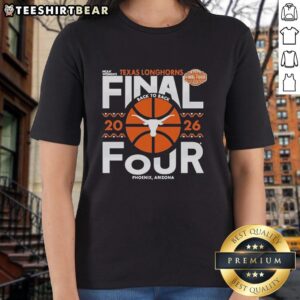 Top Texas Longhorns 2026 Women's Basketball Final Four Bound Classic Ladies Tee, featuring team colors and logo design.