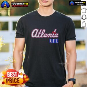 Official 2026 Atlanta Braves X Hello Kitty City Connect T-Shirt featuring vibrant graphics and a stylish design for fans.