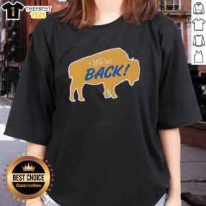Buffalo Sabres Ladies Tee in vibrant colors, showcasing team spirit and style for female fans of the Sabres.