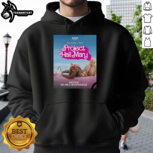 Alt Text: Awesome Project Hail Mary Barbie movie mashup: Ryan Gosling in a Rocky-themed hoodie, showcasing creativity and style.