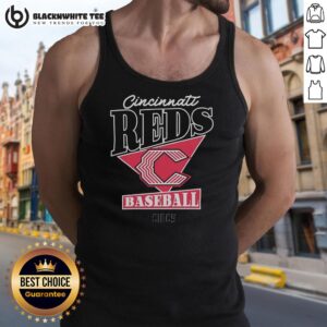 Official Cincinnati Reds Baseball Logo 2026 Tank Top featuring vibrant team colors and iconic emblem for fans.