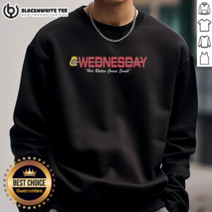 Top Wednesday Hot Rotten Grass Smell Sweatshirt in vibrant colors, perfect for casual wear and outdoor enthusiasts.