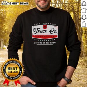 Alt Text: Top Truck Chauffeur Hard Changers Firefightin sweatshirt featuring bold graphics, perfect for firefighting enthusiasts.