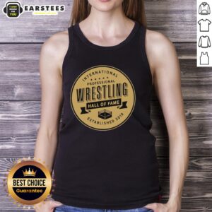 Good International Professional Wrestling Hall of Fame Established 2019 tank top in vibrant colors, perfect for fans.