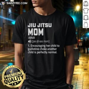 Nice Jiu Jitsu Mom T-Shirt featuring a stylish design for proud martial arts mothers, perfect for training or casual wear.