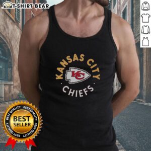 Top Kansas City Chiefs Circle Tank Top featuring team logo and vibrant colors, perfect for game day or casual wear.