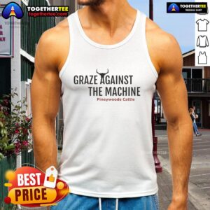 Nice Graze Against The Machine Pineywoods Cattle Tank Top featuring a stylish graphic design and comfortable fit.