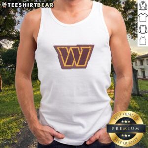 Good Washington Commanders rivet logo tank top showcasing team spirit and style for fans and sports enthusiasts.