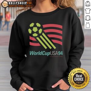 Top USA 94 World Cup retro 2026 soccer nostalgia sweatshirt featuring vibrant graphics and vintage style.