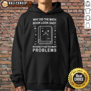 Stylish Top Math Book Blues hoodie featuring a vibrant blue design, perfect for math enthusiasts and casual wear.